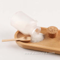 Frosted Bath Salt Plastic jar with spoon